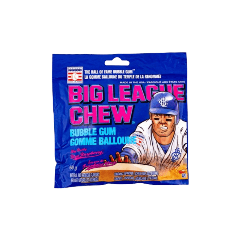 Blue Raspberry Big League Chew Bubble Gum - USA (60g)