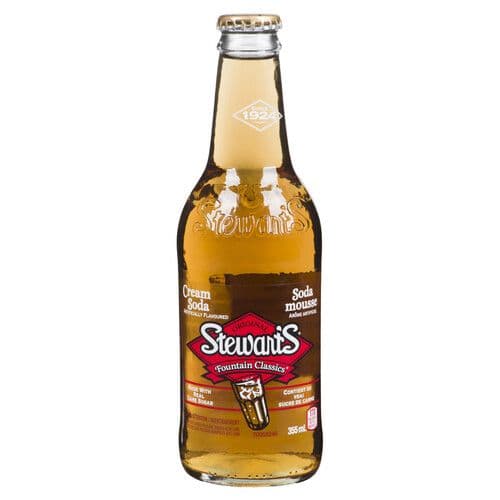 Stewart's Soda Mousse 355ml/ Stewart's Cream Soda 355ml