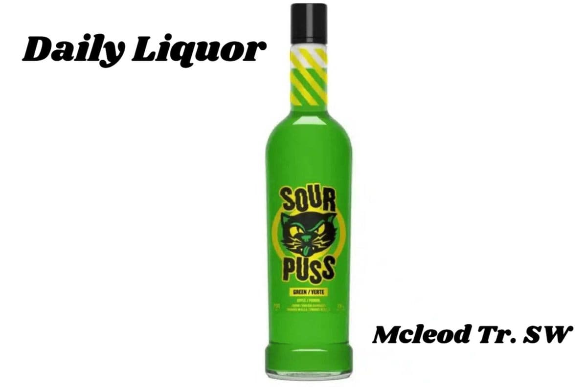 SOUR PUSS - SOUR APPLE 750ML (1 x 750ML)