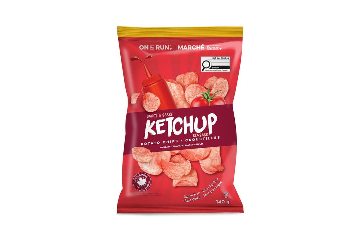 On The Run Ketchup Chips (140g) 77761