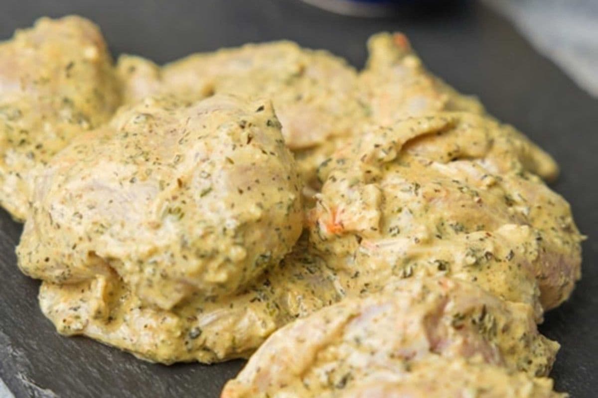 Marinated Malai Chicken Tikka ( 1 lb)