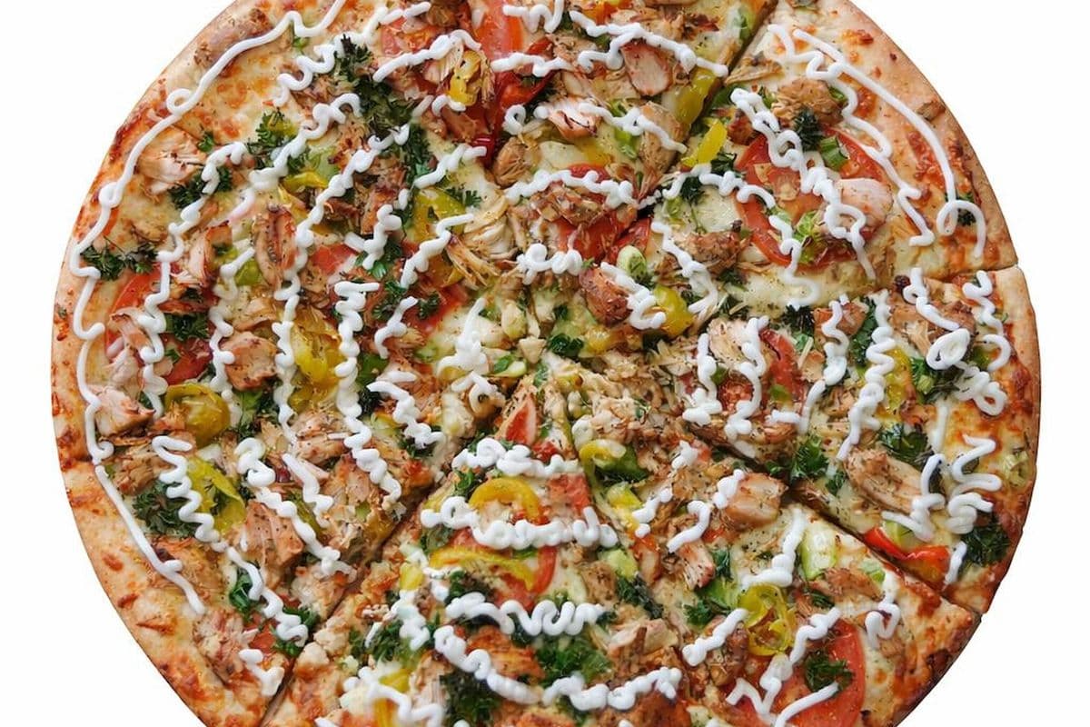 10" Small Chicken Shawarma Gourmet Pizza