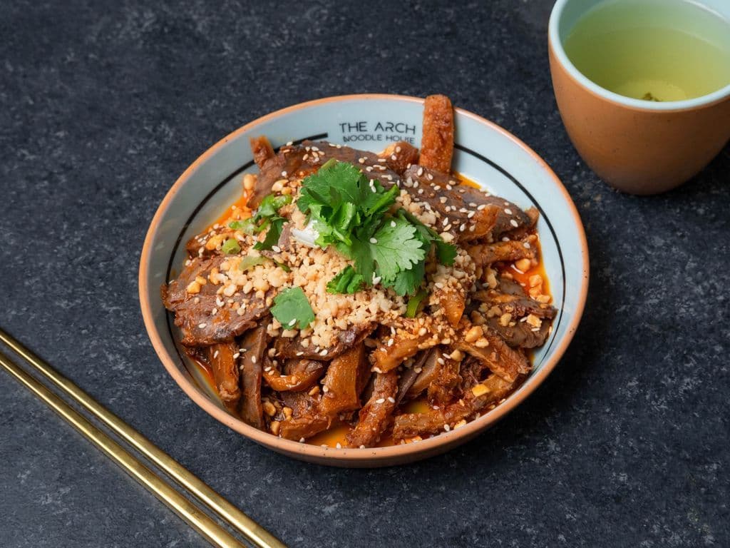 503. 夫妻肺片 Sliced Beef, Beef Tongues,and Beef Tripe with Chili Sauce