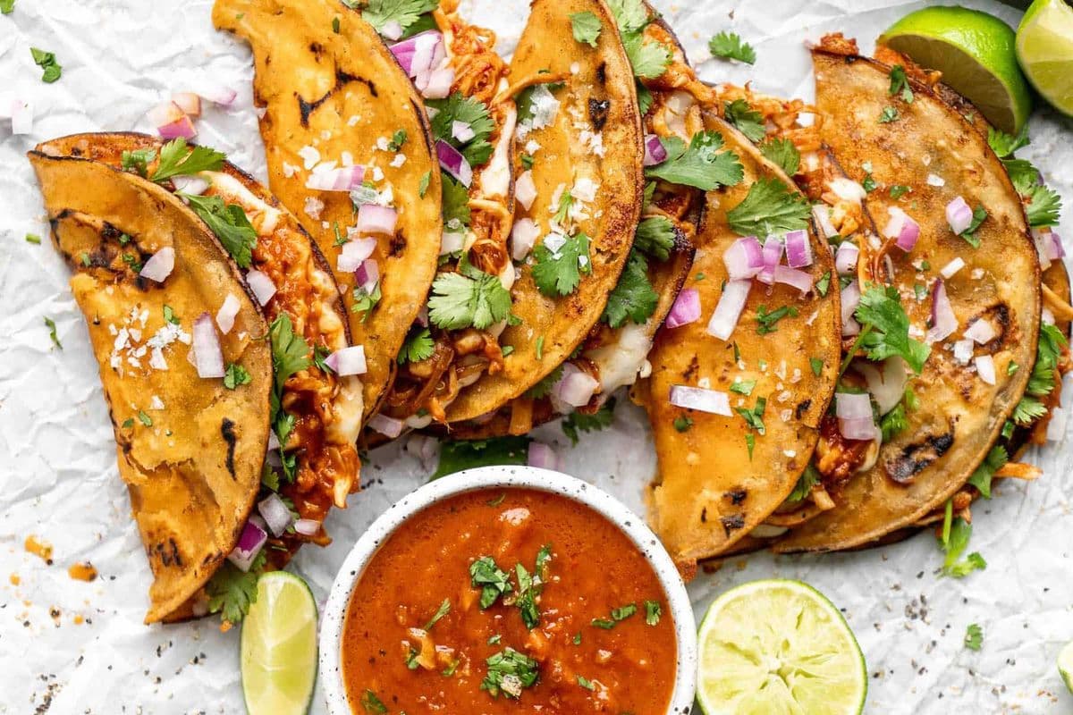 Chicken Birria Tacos (5Pcs)