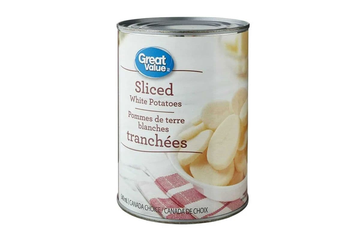 White Can Potatoes