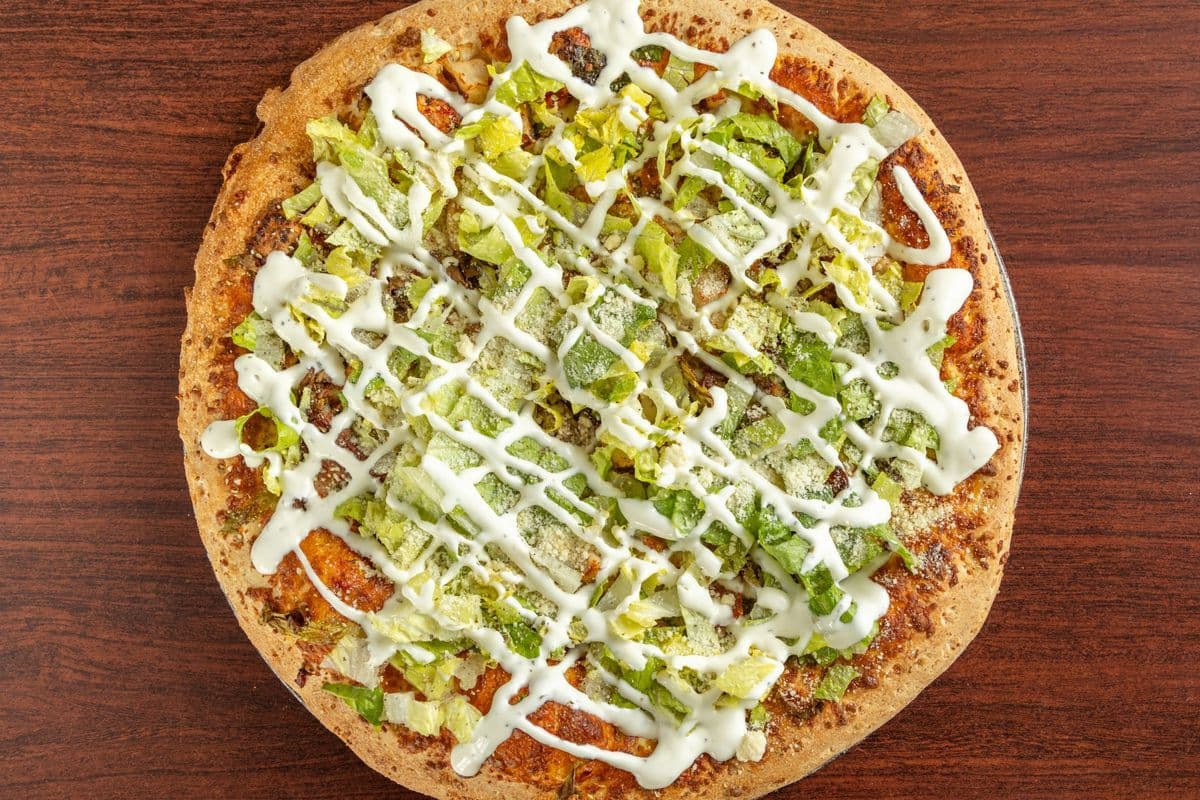 Chicken Caesar Pizza