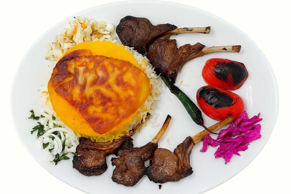 Lamb Rack Kebab (Shandiz) | شاندیز
