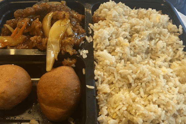Dinner for 1 四川牛/鸡球/蛋炒饭 (Regular order)