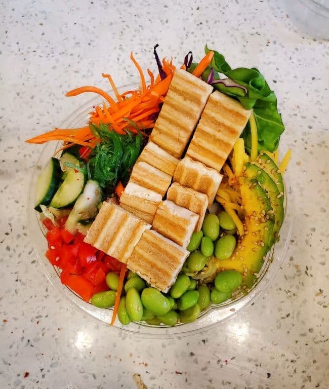 P19. Pokébol Végétalien au Tofu et Kimchi