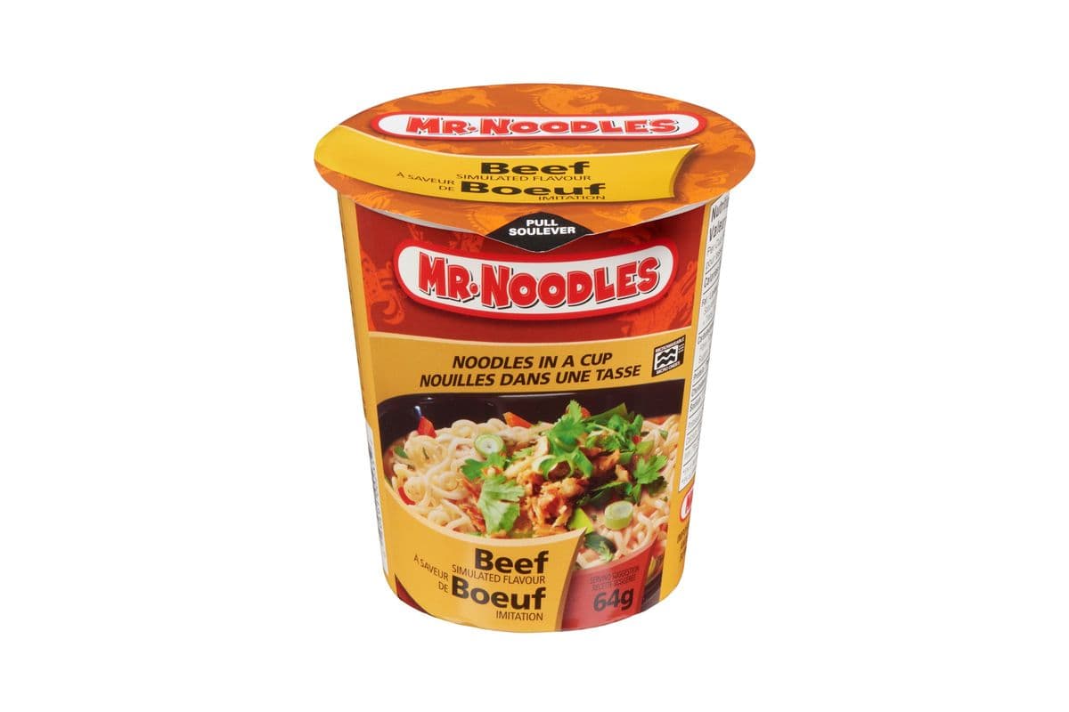 Mr Noodles Beef Cup (64g) - 77520
