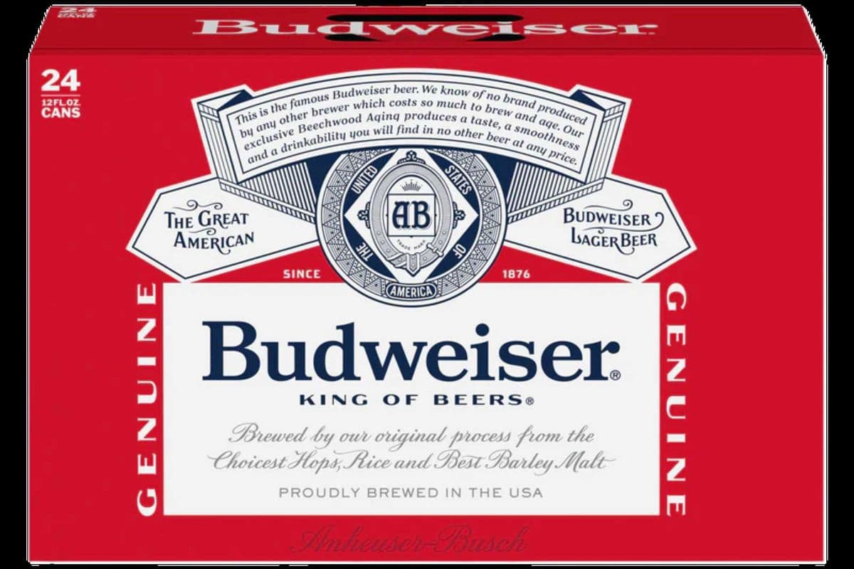 Budweiser (24 Cans) (24 x 355ml)