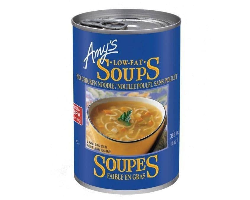 AMY'S NO CHICKEN NOODLE SOUP 398ML