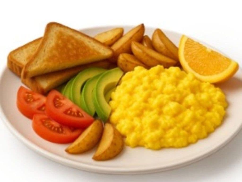 Classic Vegetarian Breakfast
