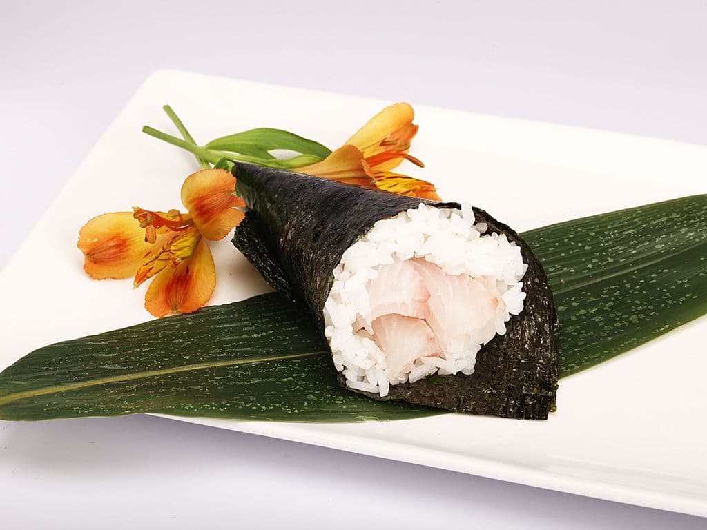 Snapper Hand Roll