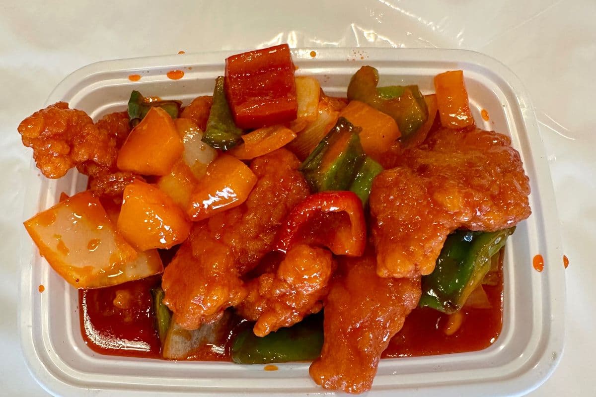 Poisson à la sauce aigre-douce / Sweet-and-Sour Fish