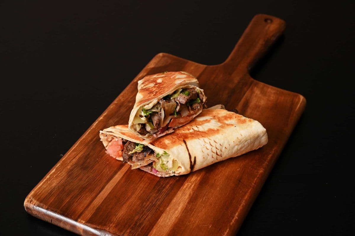 Beef Shawarma Wrap