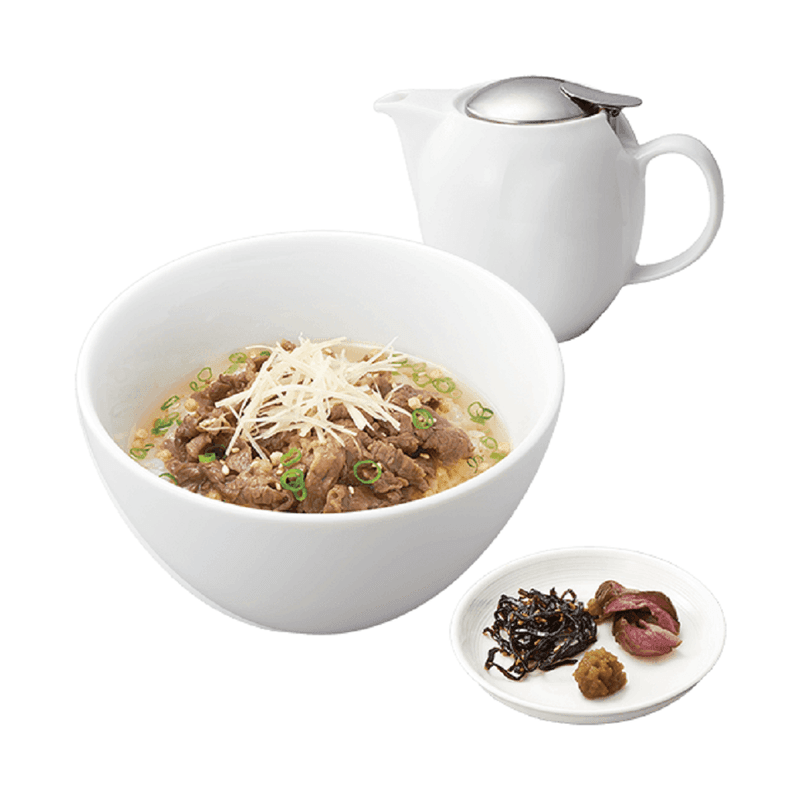 Beef Dashi Chazuke