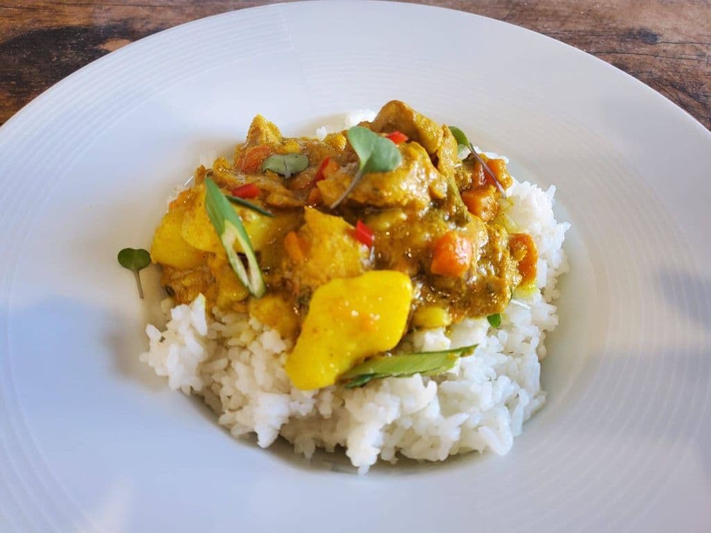 Boneless Curry Chicken Meal