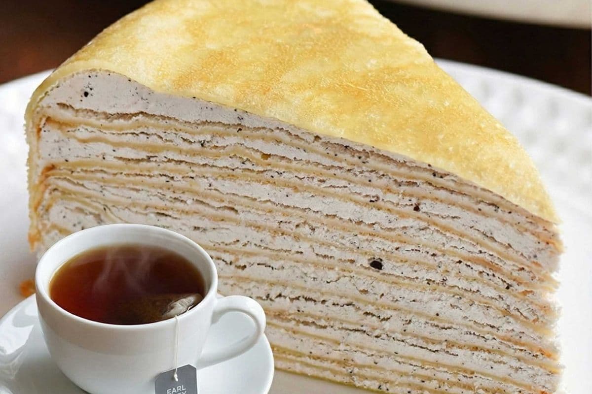 Earl Grey Mille Cake
