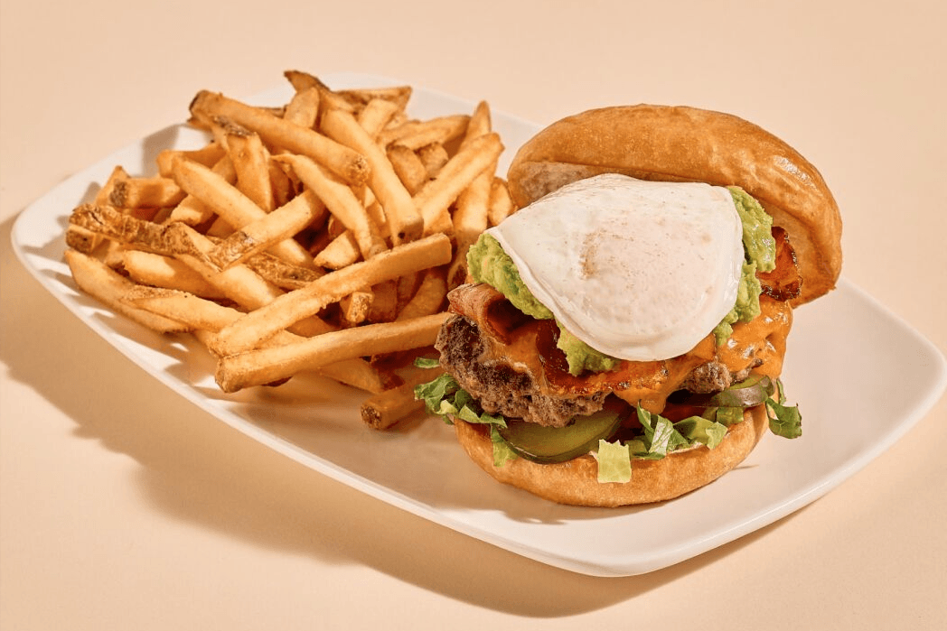 Avocado Breakfast Burger