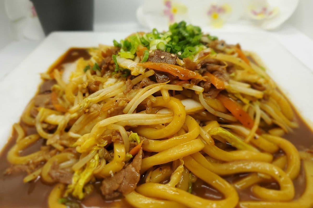 Chicken Teriyaki Fried Udon鸡炒乌东