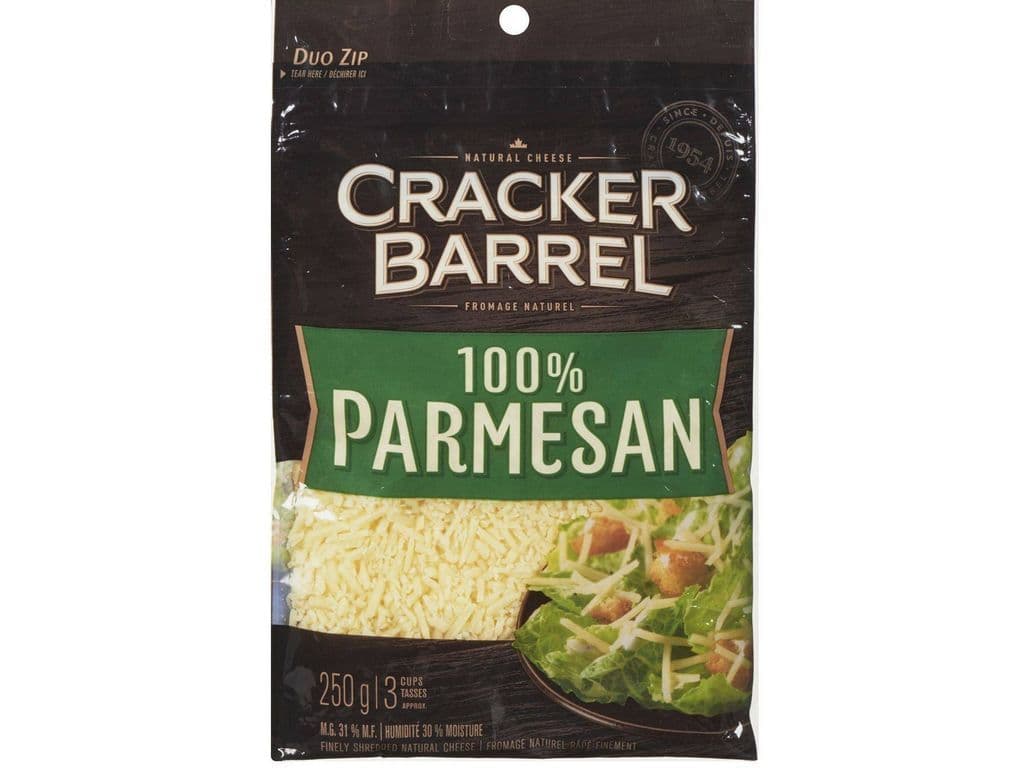 CRACKER BARREL 100% PARMESAN 250G