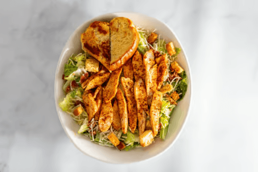 Blackened Chicken Caesar Salad