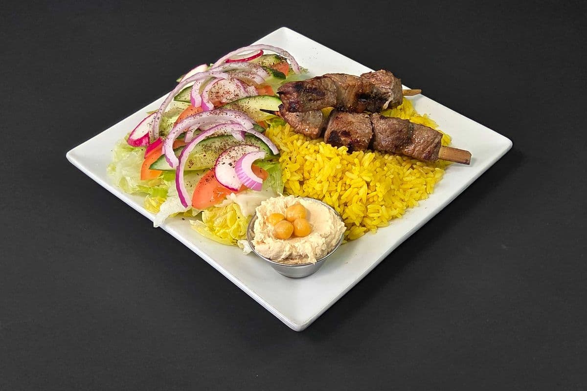 Beef Kabob Platter