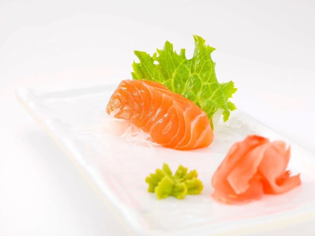 144A.Salmon Sashimi(5pcs)