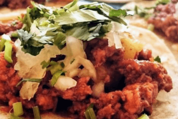 Taco de pastor (4 mcx)