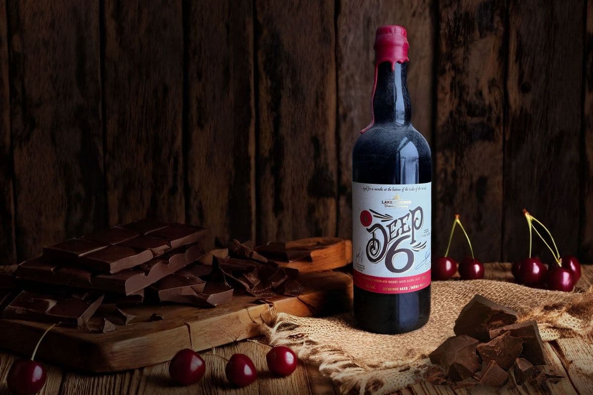 Deep 6 2025 Double Chocolate Cherry Sour Dark Ale (1 x 750mL)