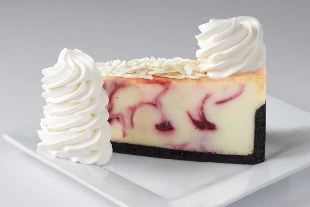 The Cheesecake Factory White Chocolate Raspberry Cheescake
