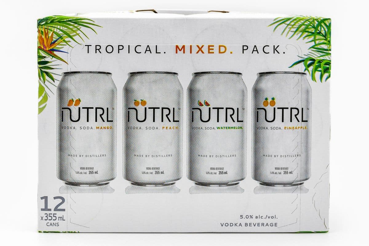Nutrl Mixer Pack (12 x 355 ml Cans)