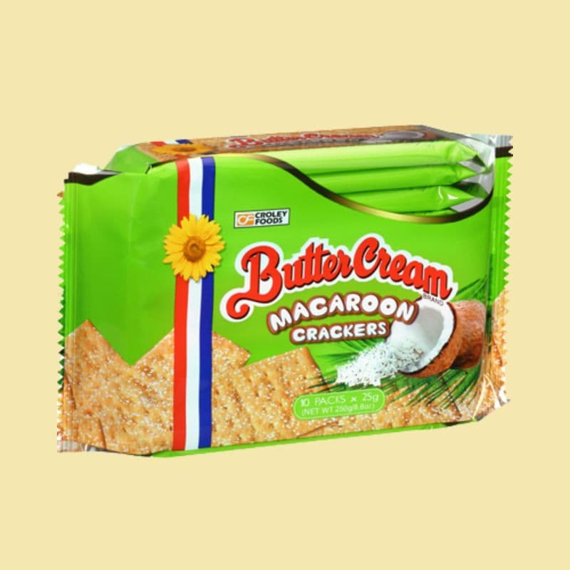 Butter Cream Crackers Macaroon - Sunflower