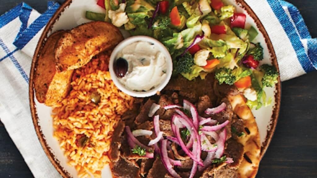 Gyro plate / Assiette gyro