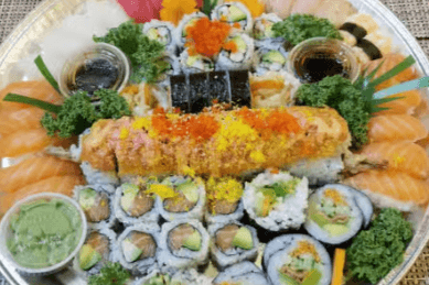 214. Sushi and Maki C Combo Platter (67 pcs)