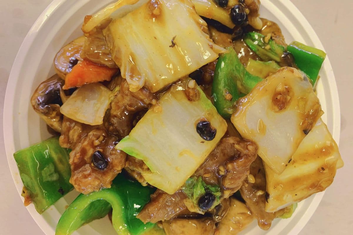 65. Roasted Pork or Beef with Black Bean Sauce