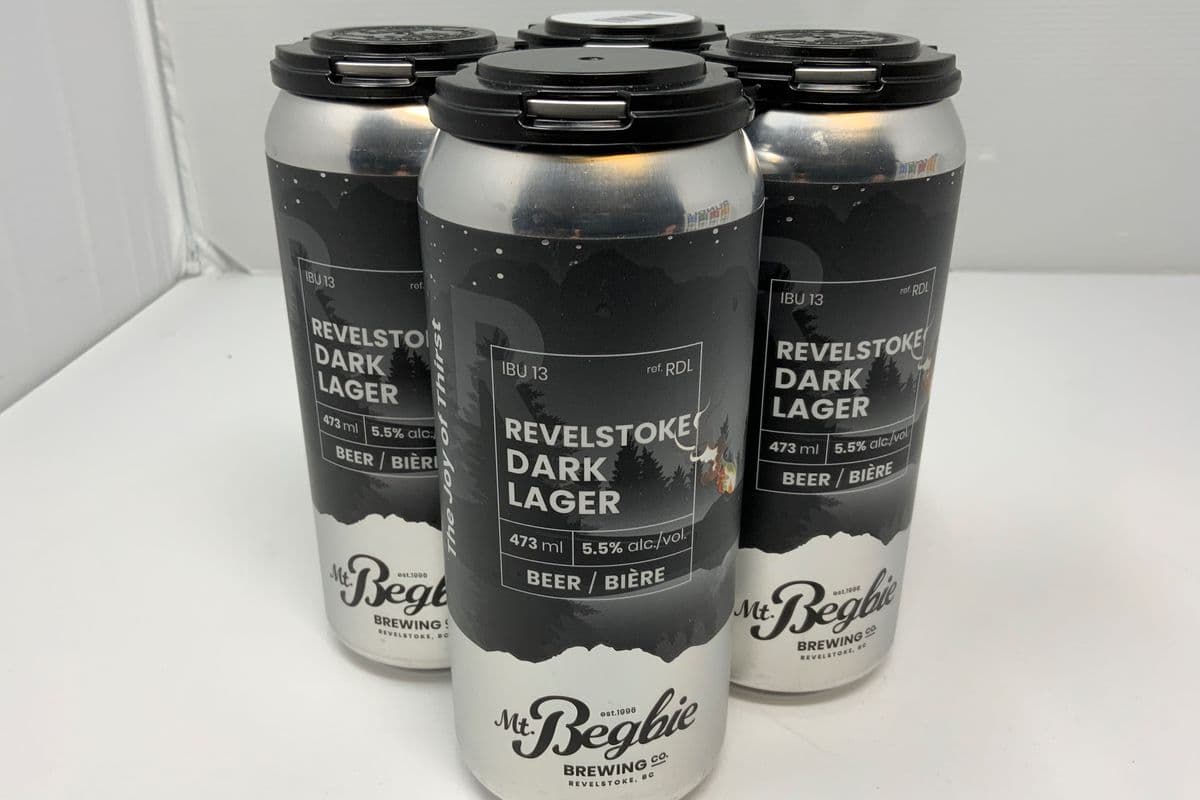 MT BEGBIE -REVELSTOKE DARK LAGER (4 x 473ml)