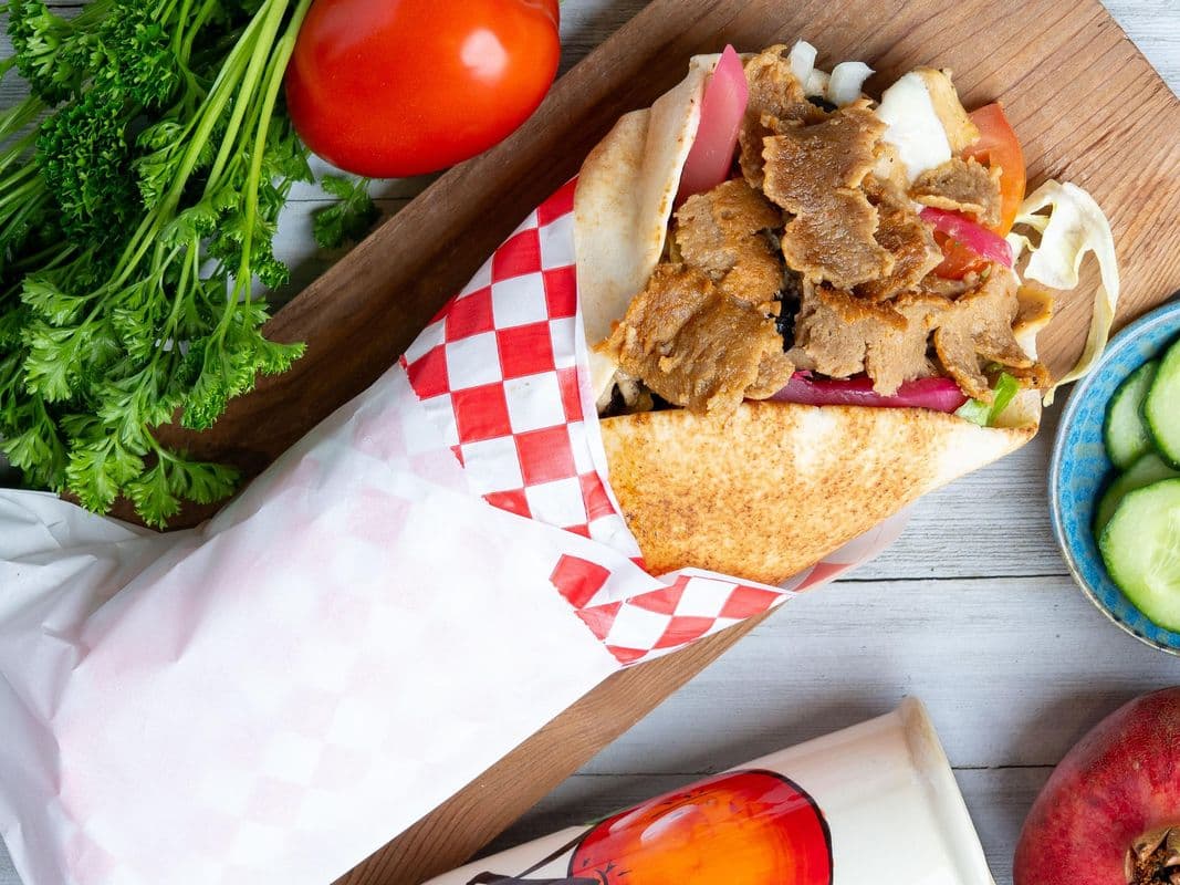 Beef Donair Wrap (one size only)