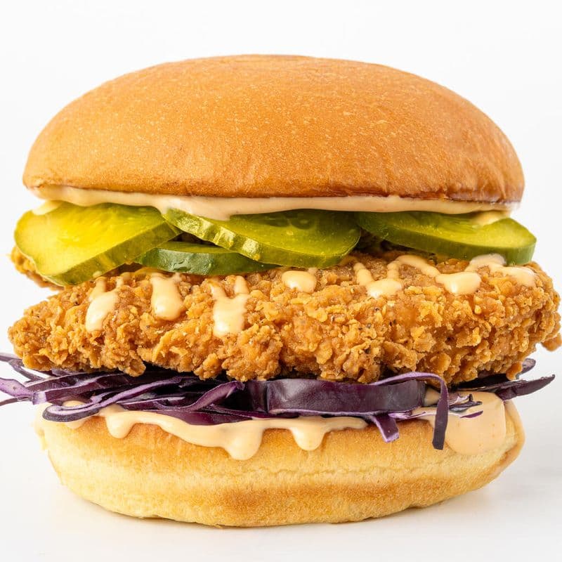 Sandwich au poulet croustillant / Crispy Chicken Sandwich