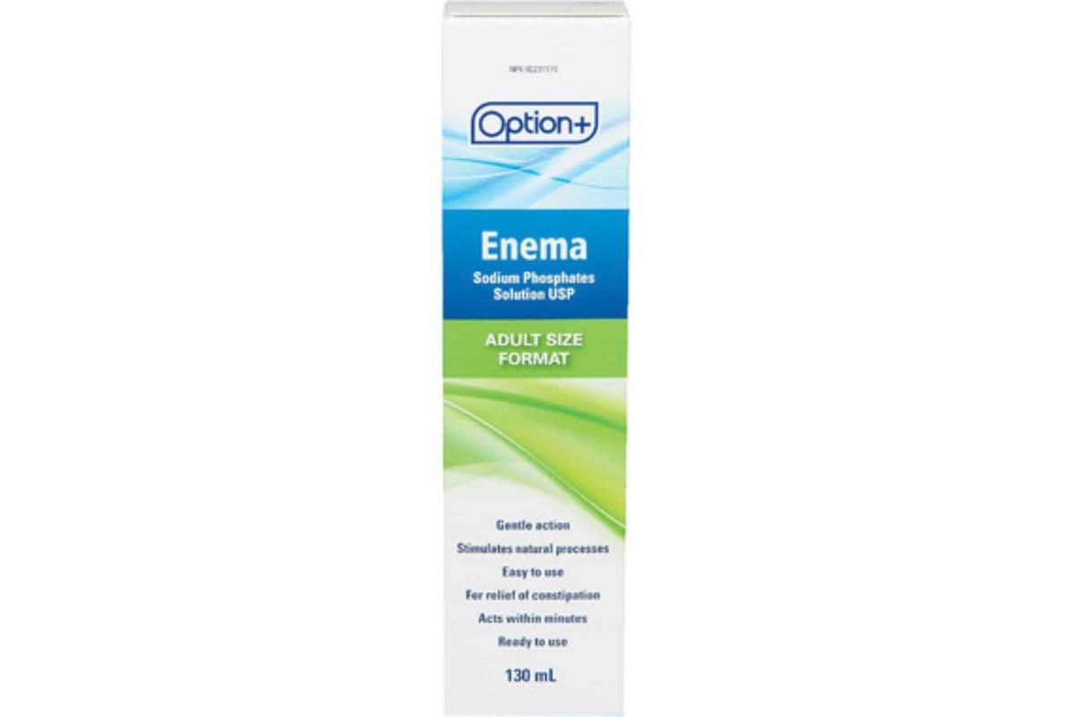 Option+ Enema Sodium Phosphates Solution (130 ml)