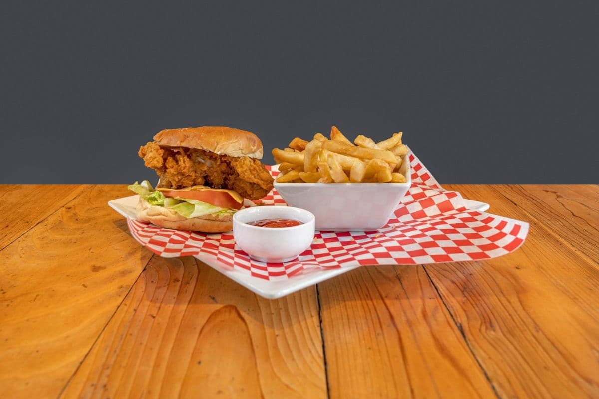 Chicken Burger Combo