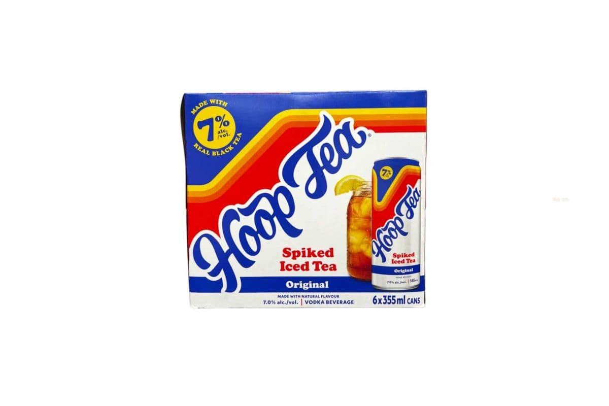 Hoop Tea Original 7% (6 Cans) (1 x 6x355ML)