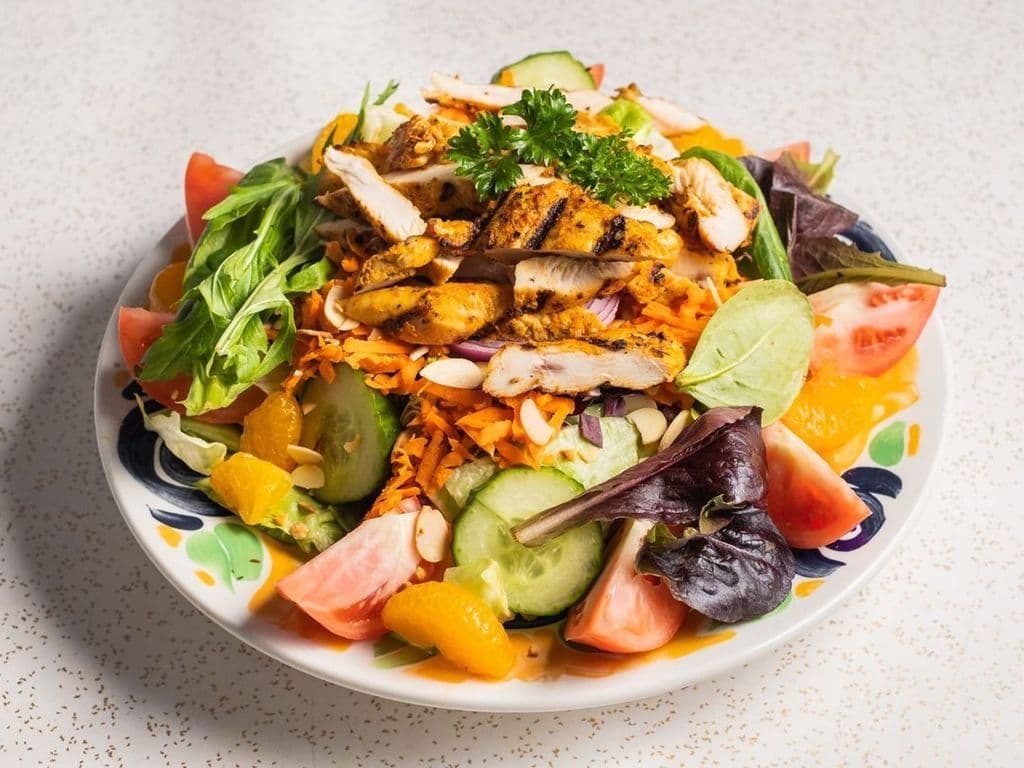 Mandarin Salad with Chicken