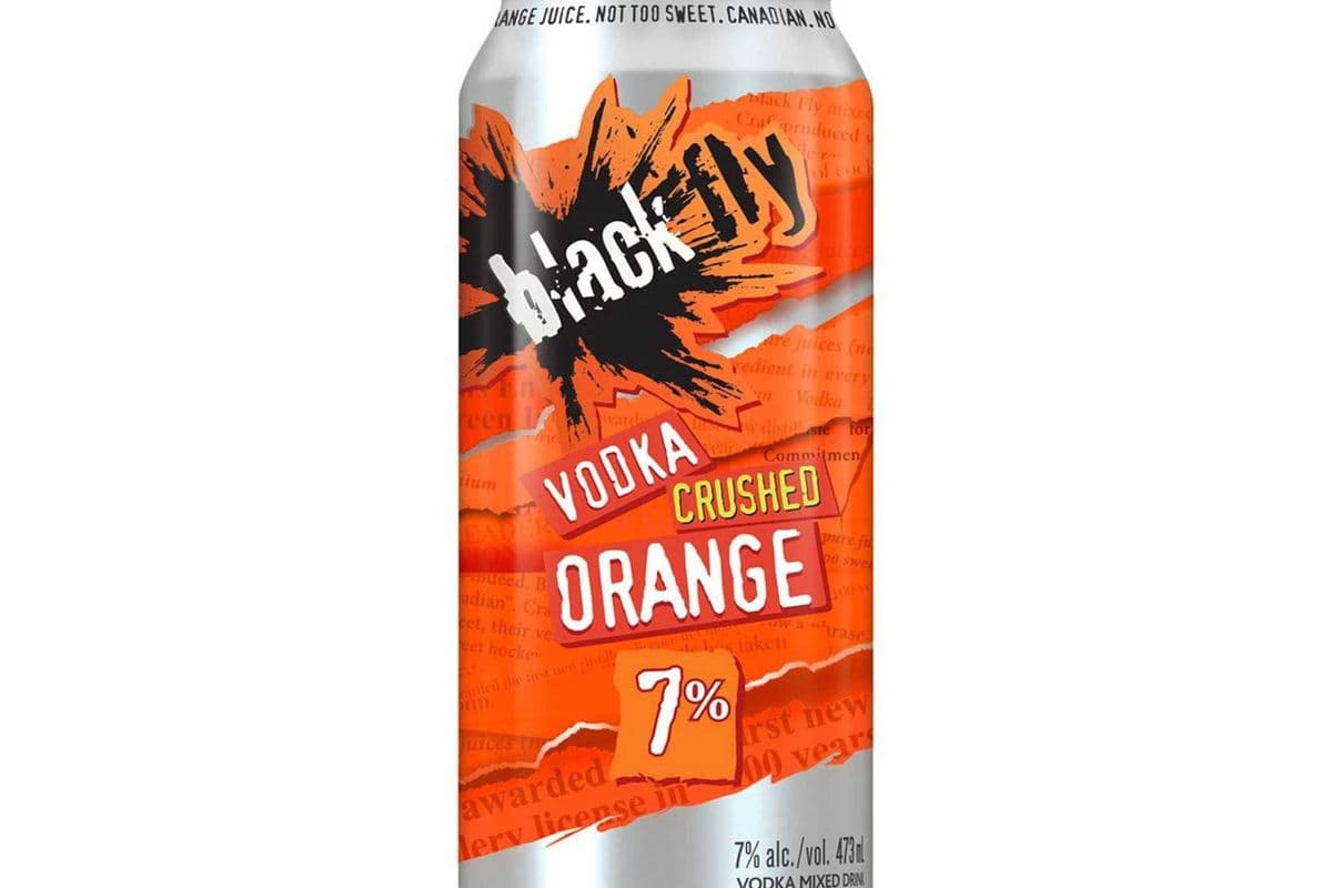 Black Fly Vodka - Crushed Orange 473ml (1 x 473ml)