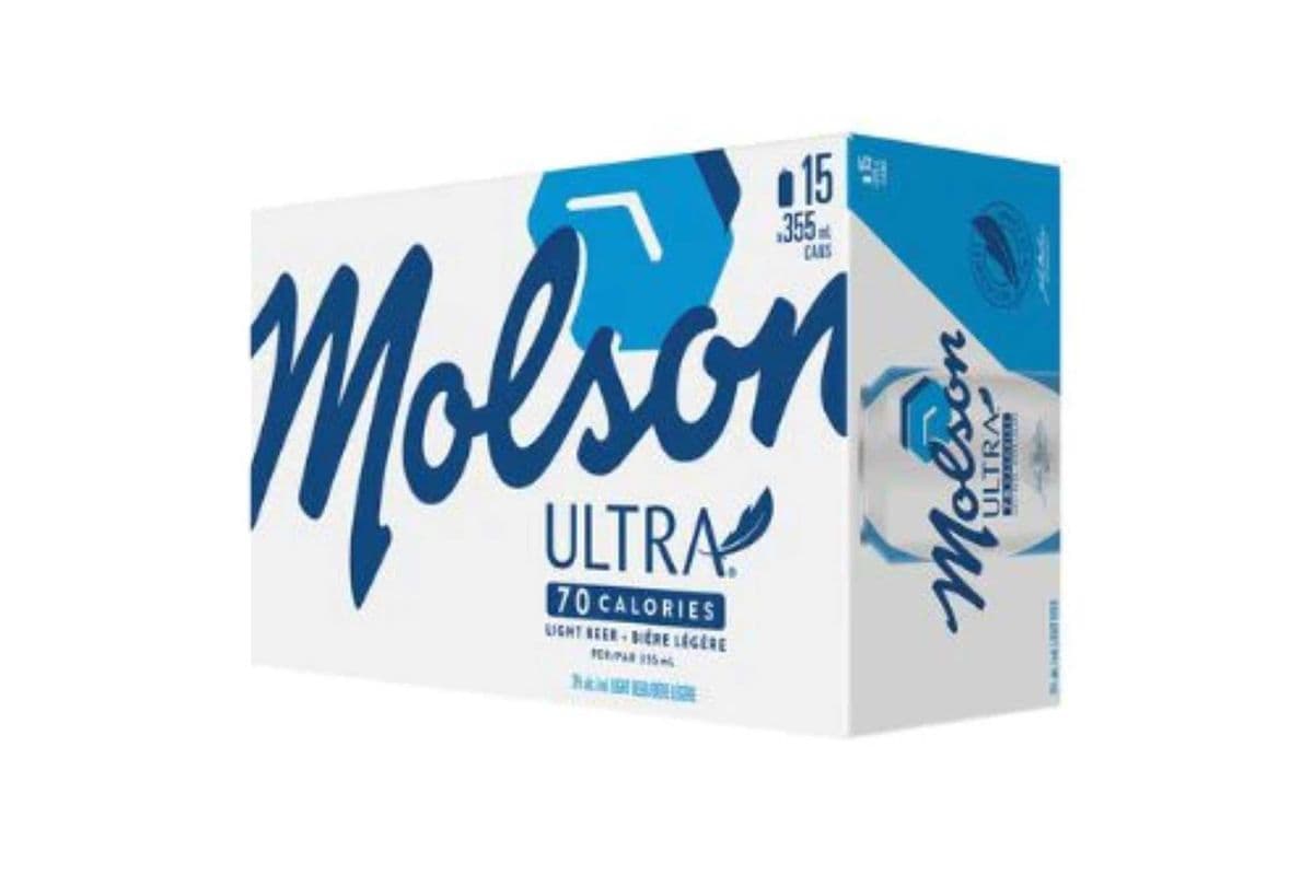 MOLSON ULTRA (15 PACK) (15 x 355ML CAN)