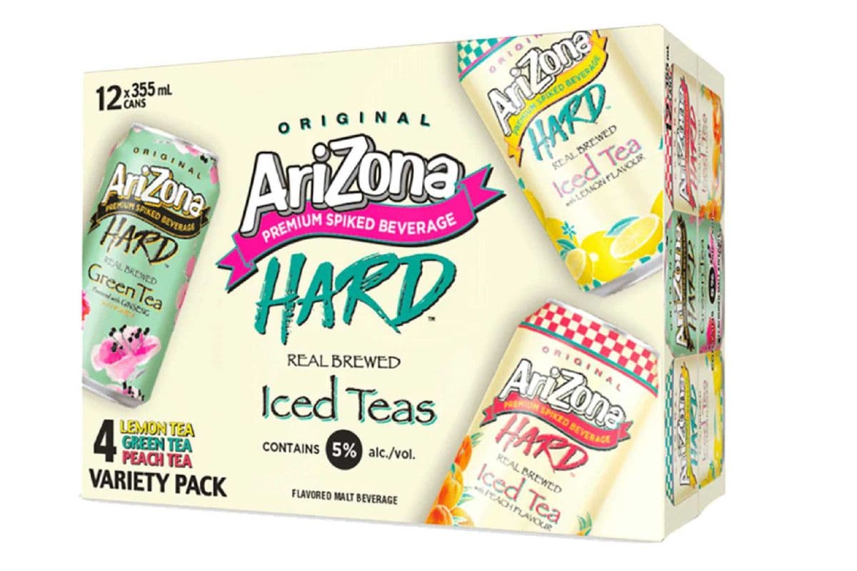 ARIZONA HARD ICED TEA VARIETY PACK (12 x 355ML)