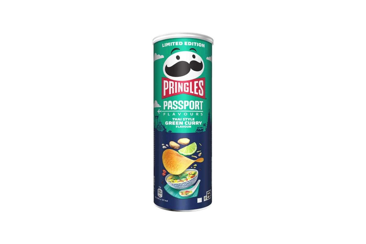 Pringles Passport Thai Style Green Curry 165g (European)
