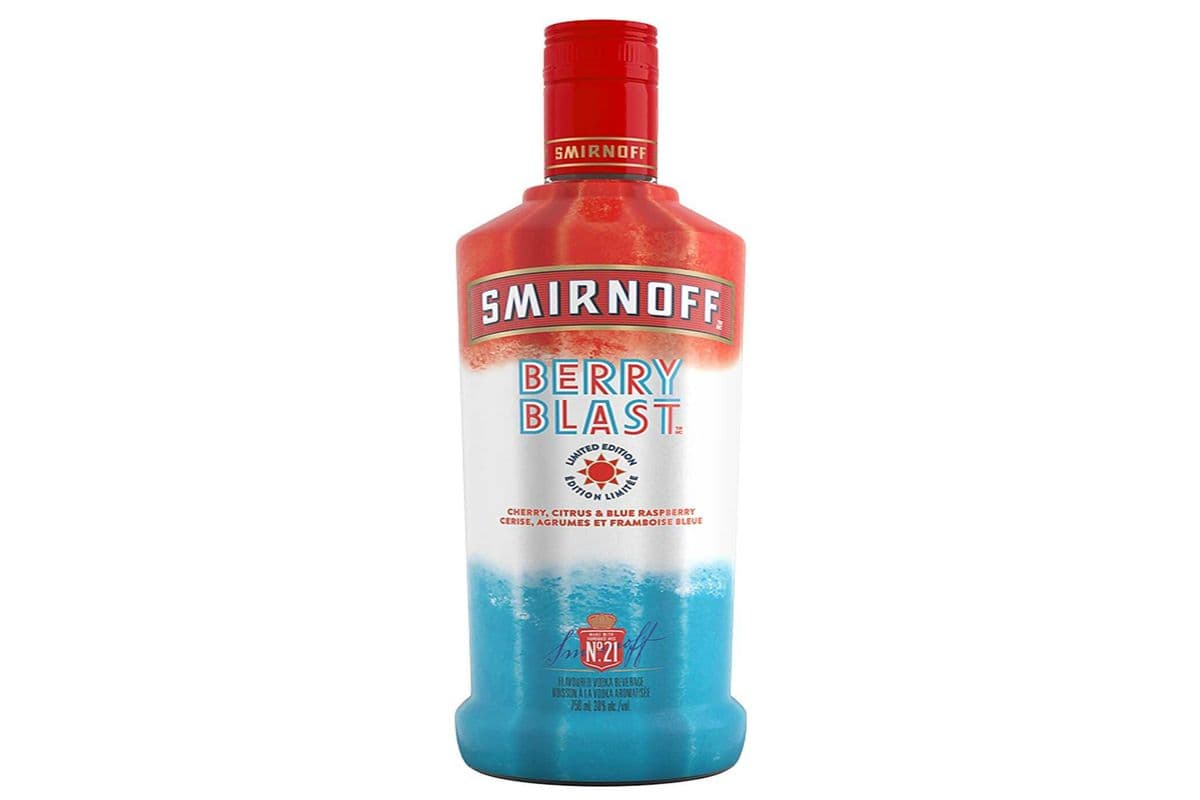 (NEW)SMIRNOFF BERRY BLAST VODKA 750ML (1 x 750ML)