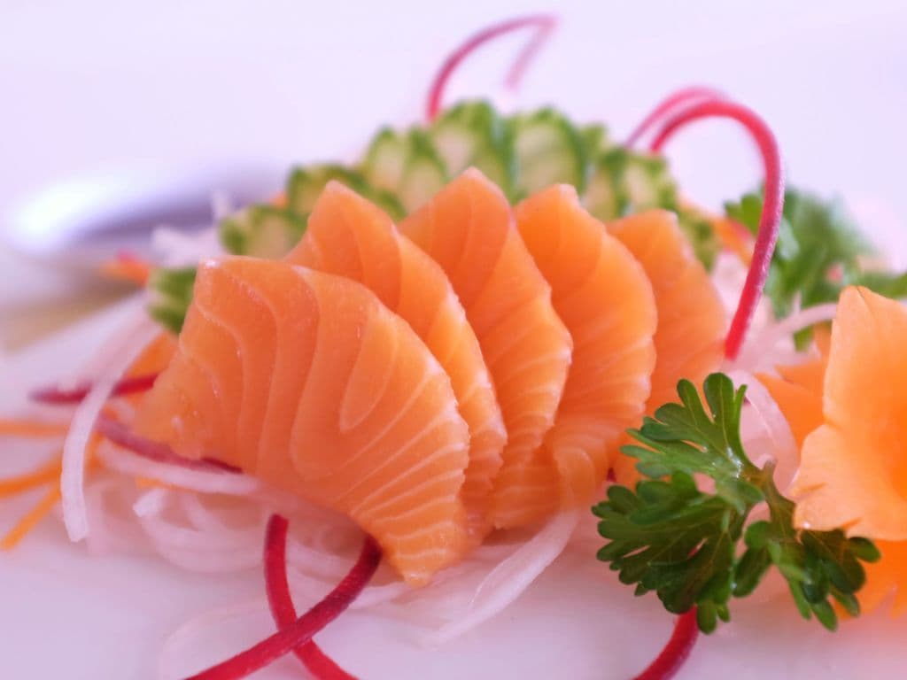 Salmon Sashimi